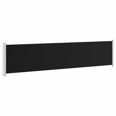 Écran de jardin vidaxl extensible 140x600 cm noir