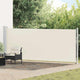 Écran de jardin vidaxl extensible 600x160 cm crème