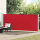 Écran de jardin vidaxl extensible 600x160 cm rouge