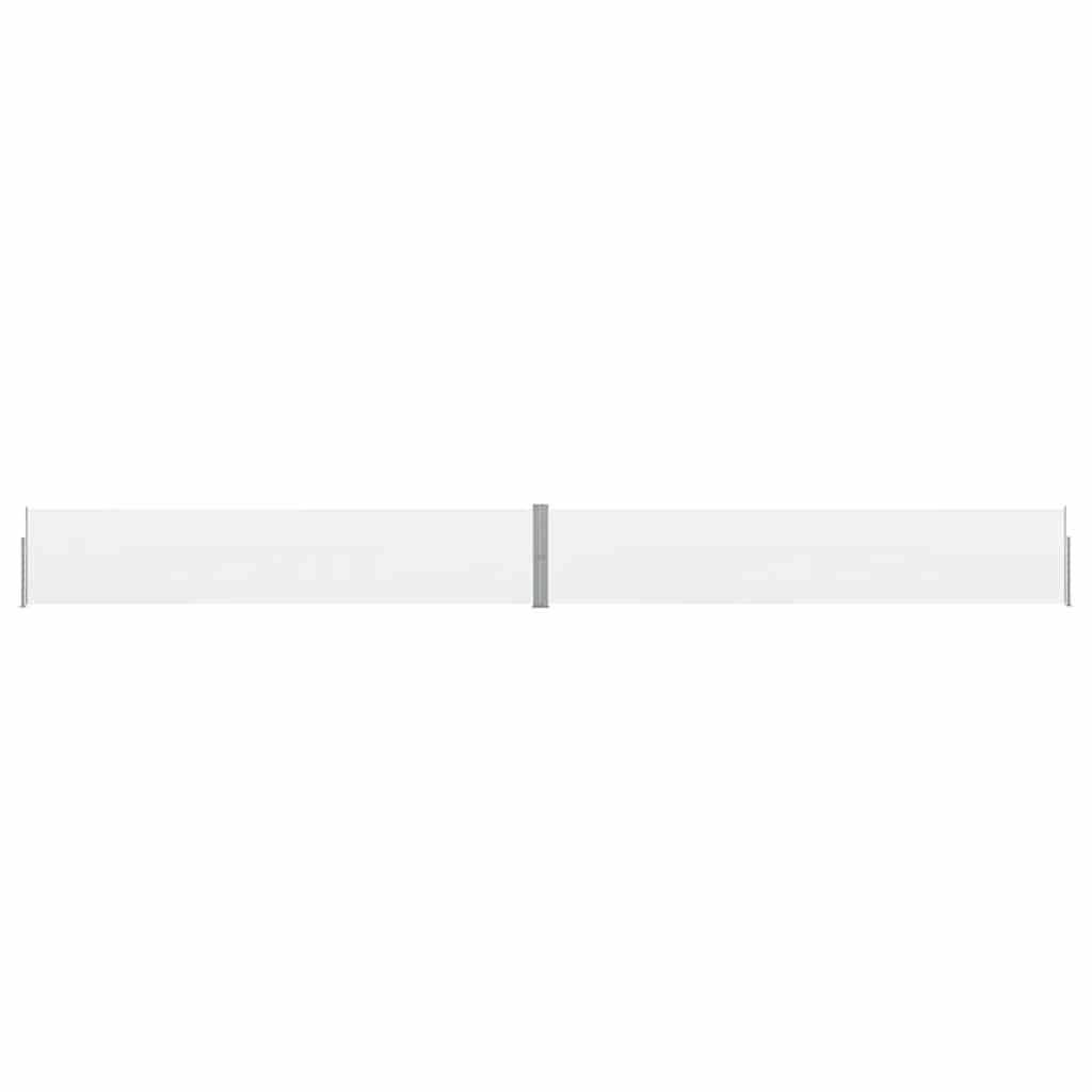Écran de jardin vidaxl extensible 140x1200 cm crème