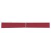 Écran de jardin vidaxl extensible 140x1200 cm rouge