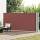 Écran de jardin vidaxl extensible 170x1200 cm brun