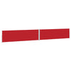 Écran de jardin vidaxl extensible 170x1200 cm rouge
