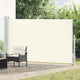 Écran de jardin vidaxl extensible 180x300 cm Crème -Colored