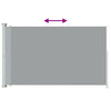 Écran de jardin vidaxl extensible 180x300 cm gris