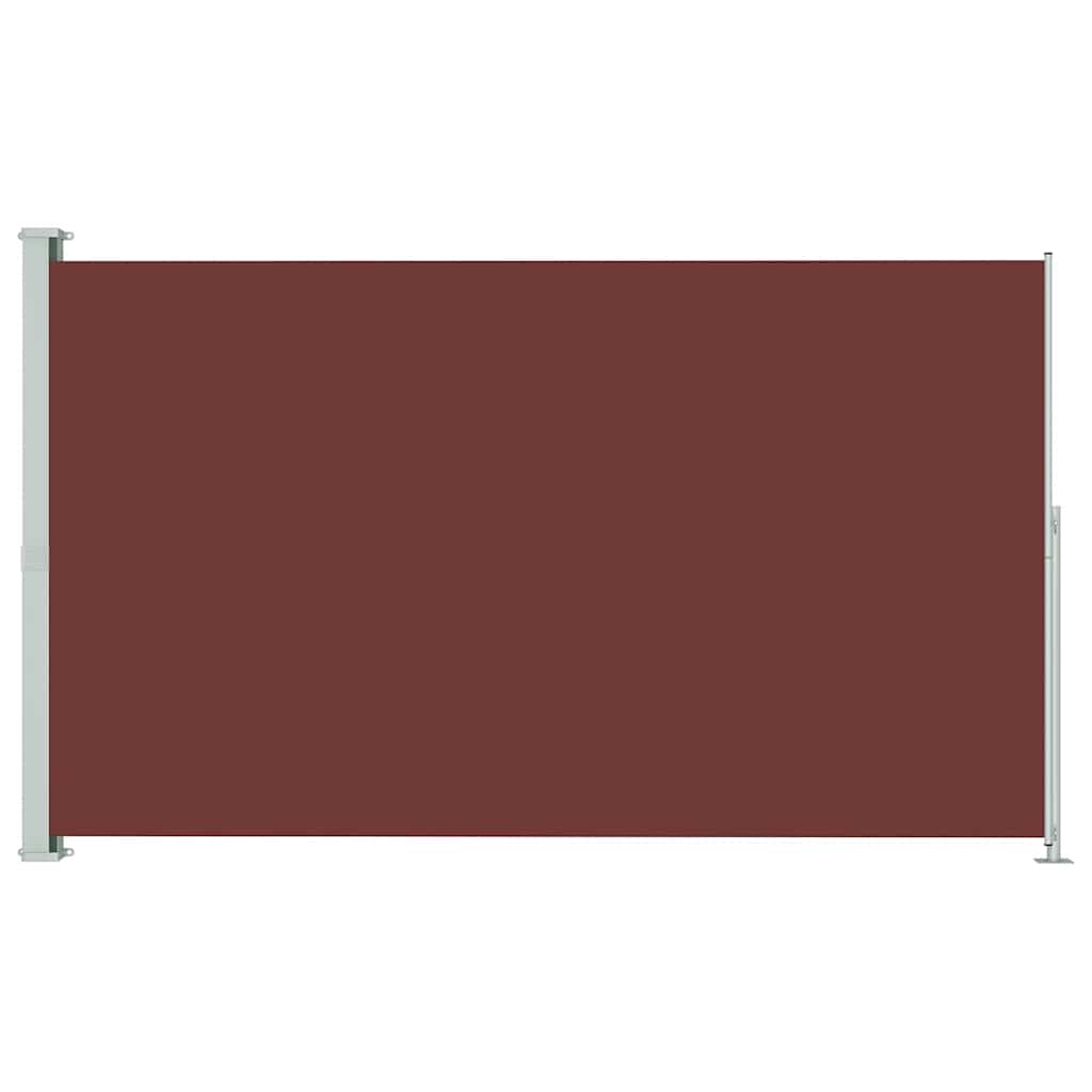 Écran de jardin vidaxl extensible 180x300 cm brun