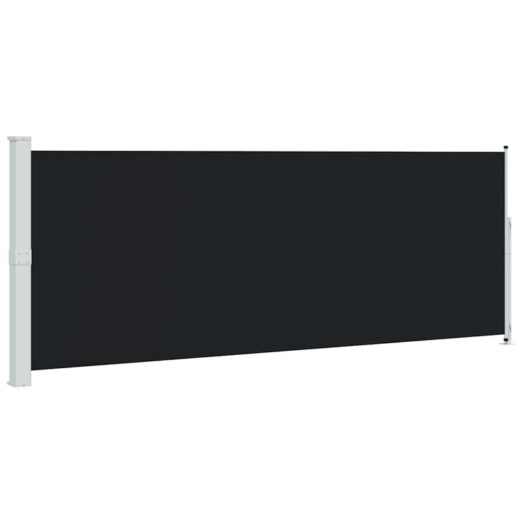 Écran de jardin vidaxl extensible 180x500 cm noir
