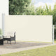 Écran de jardin vidaxl extensible 180x500 cm Crème -Colored