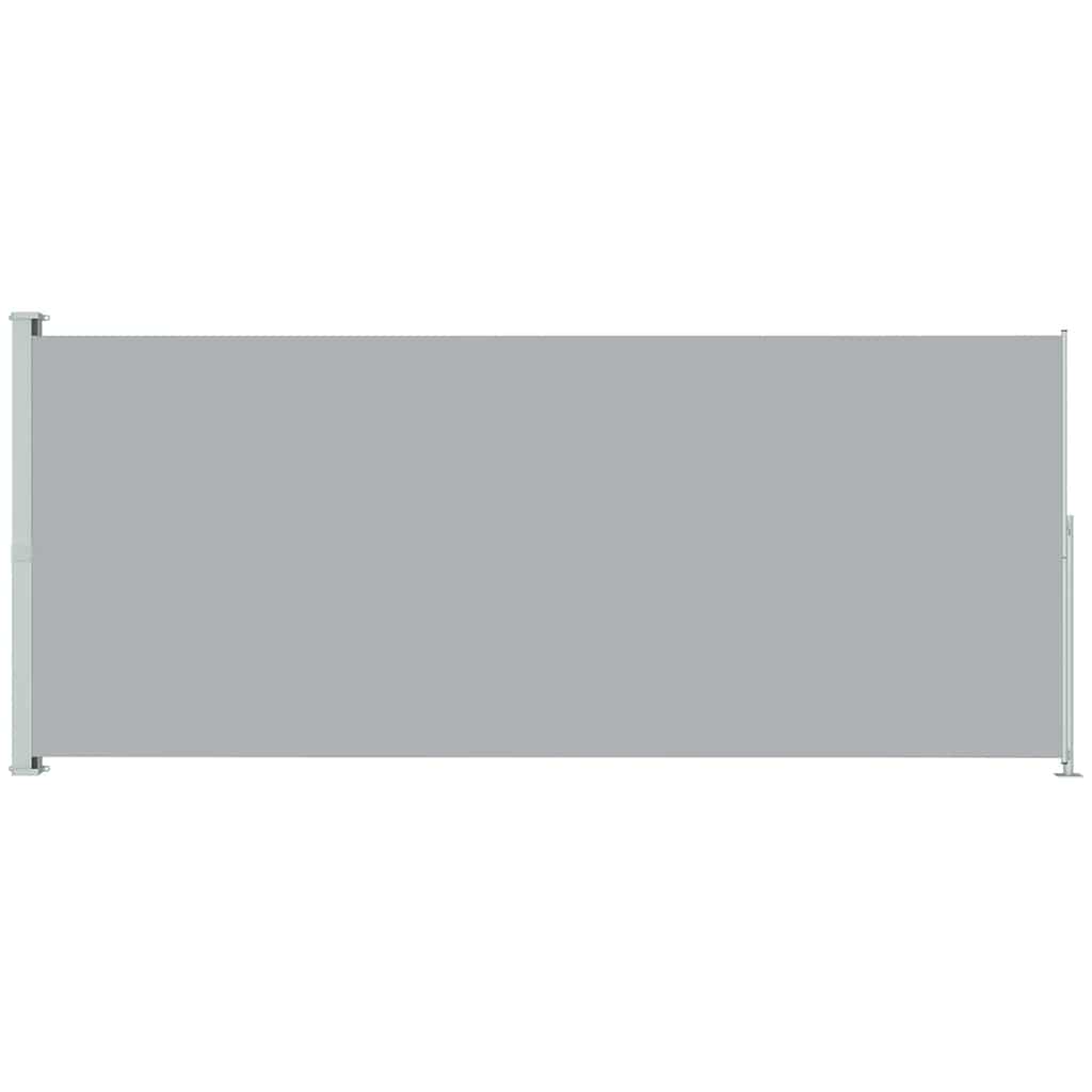 Écran de jardin vidaxl extensible 180x500 cm gris