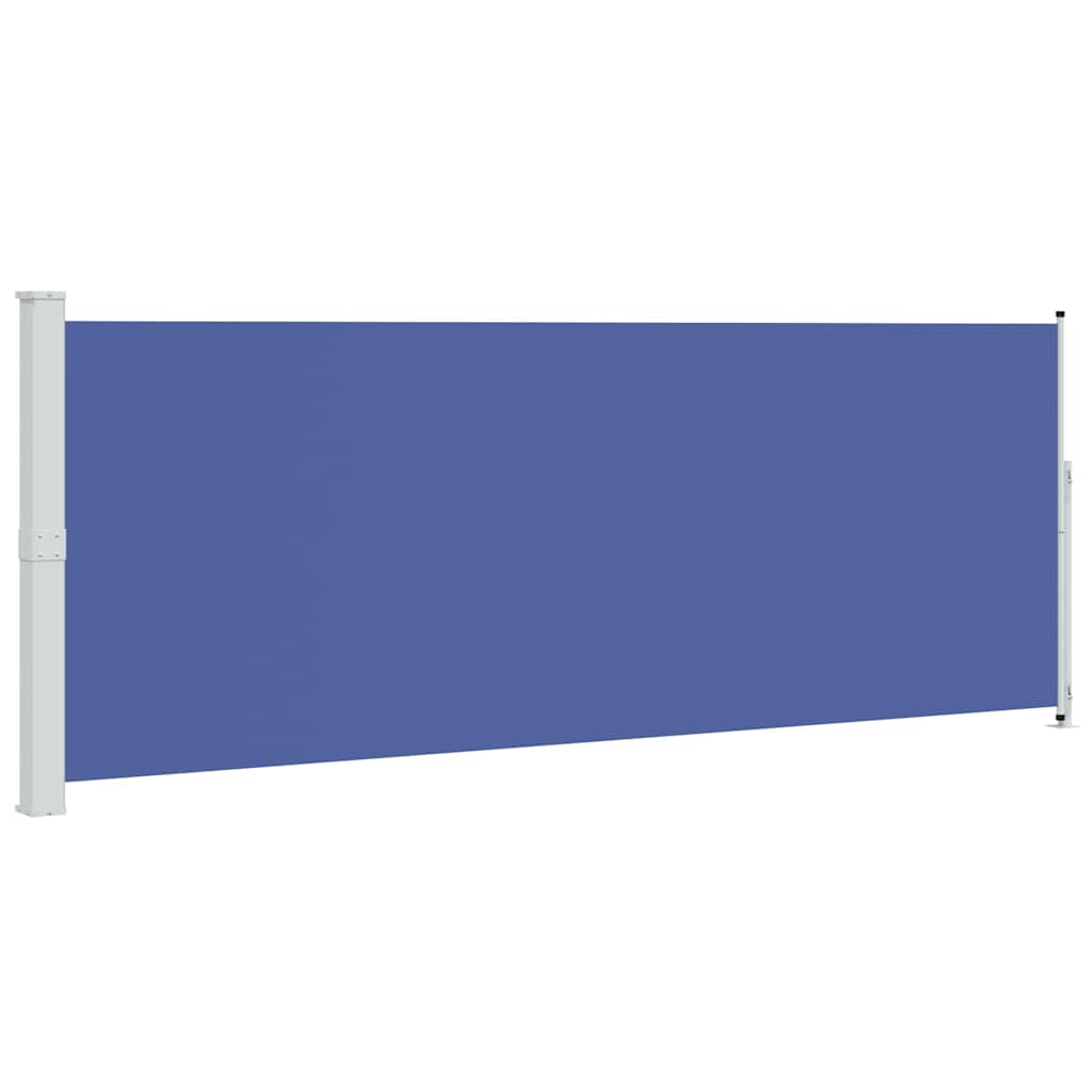 Écran de jardin vidaxl extensible 180x500 cm bleu