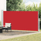 Écran de jardin vidaxl extensible 180x500 cm rouge