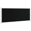 Écran de jardin vidaxl extensible 200x500 cm noir
