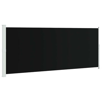 Écran de jardin vidaxl extensible 200x500 cm noir