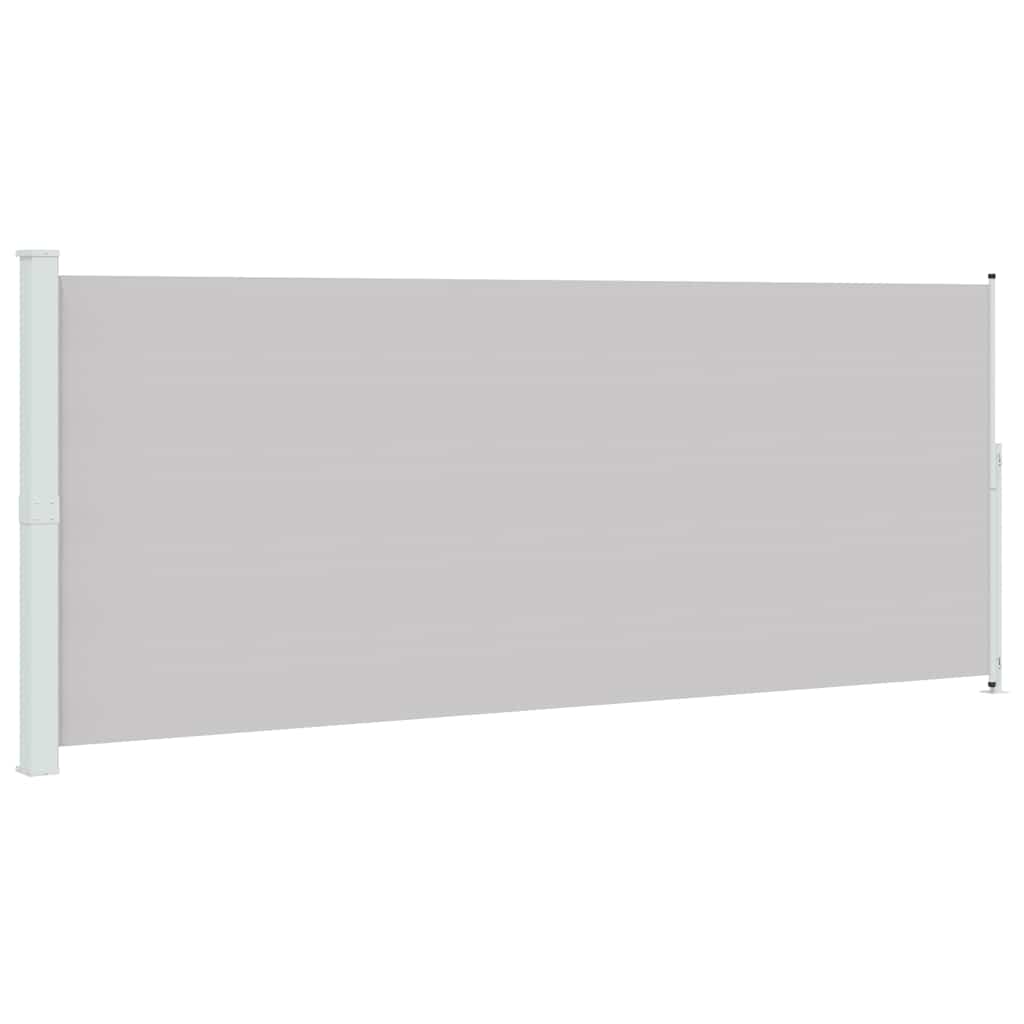 Écran de jardin vidaxl extensible 200x500 cm gris