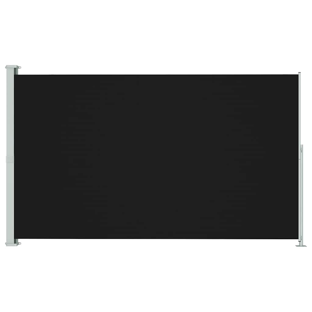 Écran de jardin vidaxl extensible 220x300 cm noir