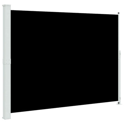 Écran de jardin vidaxl extensible 220x300 cm noir