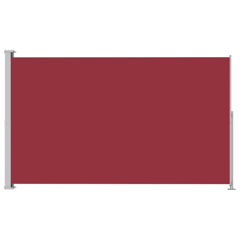 Écran de jardin vidaxl extensible 220x300 cm rouge