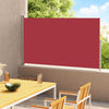 Écran de jardin vidaxl extensible 220x300 cm rouge