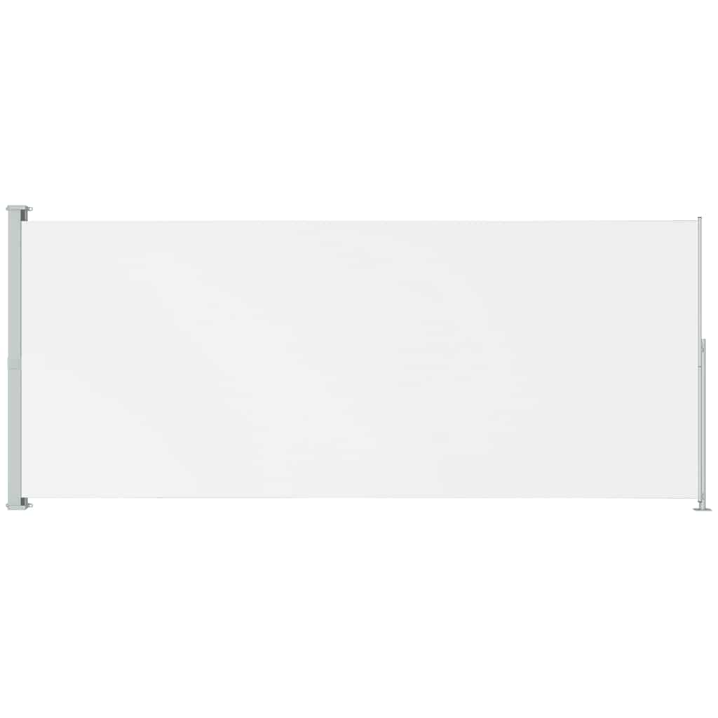 Écran de jardin vidaxl extensible 220x500 cm crème