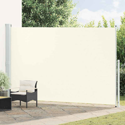 Écran de jardin vidaxl extensible 220x500 cm crème