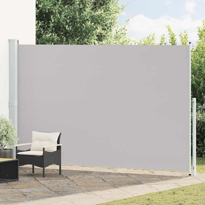 Écran de jardin vidaxl extensible 220x500 cm gris