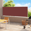 Écran de jardin vidaxl extensible 220x500 cm brun