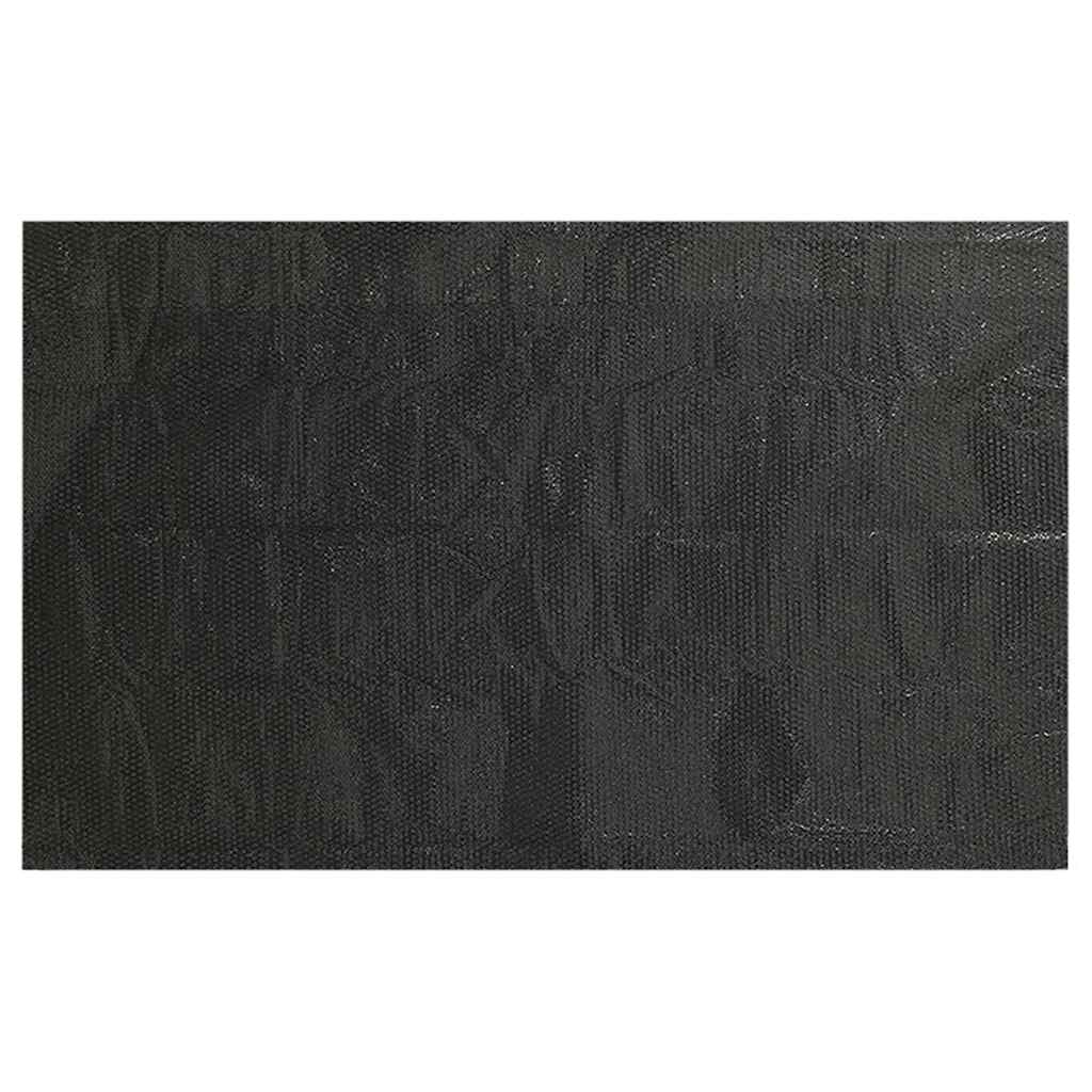 Couverture de piscine vidaxl rectangulaire 800x500 cm pe noir