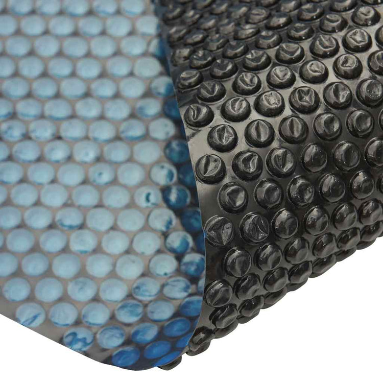 Vidaxl Piscine Piscine solaire flottante 549 cm PE noir et bleu