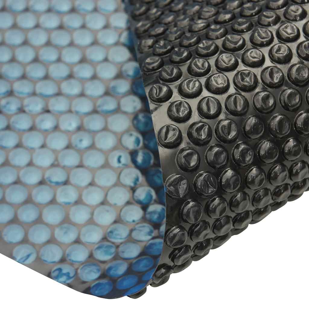 Vidaxl Pool Foil Solar Floating 300x200 cm PE noir et bleu