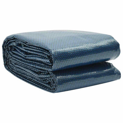 Vidaxl Pool Foil solaire flottant 549x274 cm PE noir et bleu