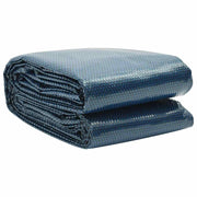 Vidaxl Pool Foil Solar Floating 488x244 cm PE noir et bleu - afbeelding 1