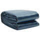 Vidaxl Pool Foil solaire flottant 1200x600 cm PE noir et bleu
