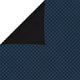 Vidaxl Pool Foil solaire flottant 1200x600 cm PE noir et bleu
