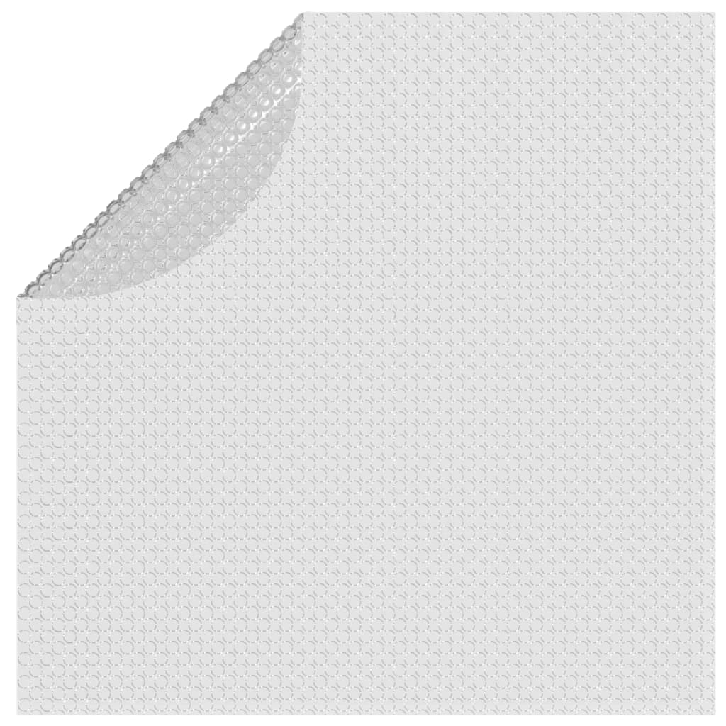 Vidaxl Pool Foil Solar Floating 594 cm PE Gray