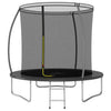 Vidaxl Trampoline réglé autour de 100 kg 244x55 cm