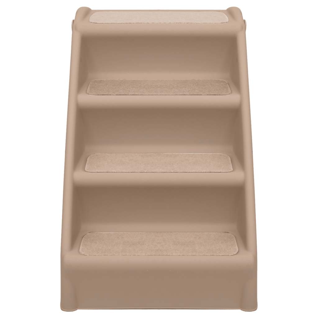 Vidaxl Dog Staircase pliable 62x40x49,5 cm brun