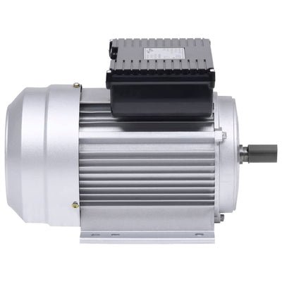 Vidaxl Motor électrique 1 phase 1,5 kW 2 kp 2 poolig 2800 tr / min aluminium