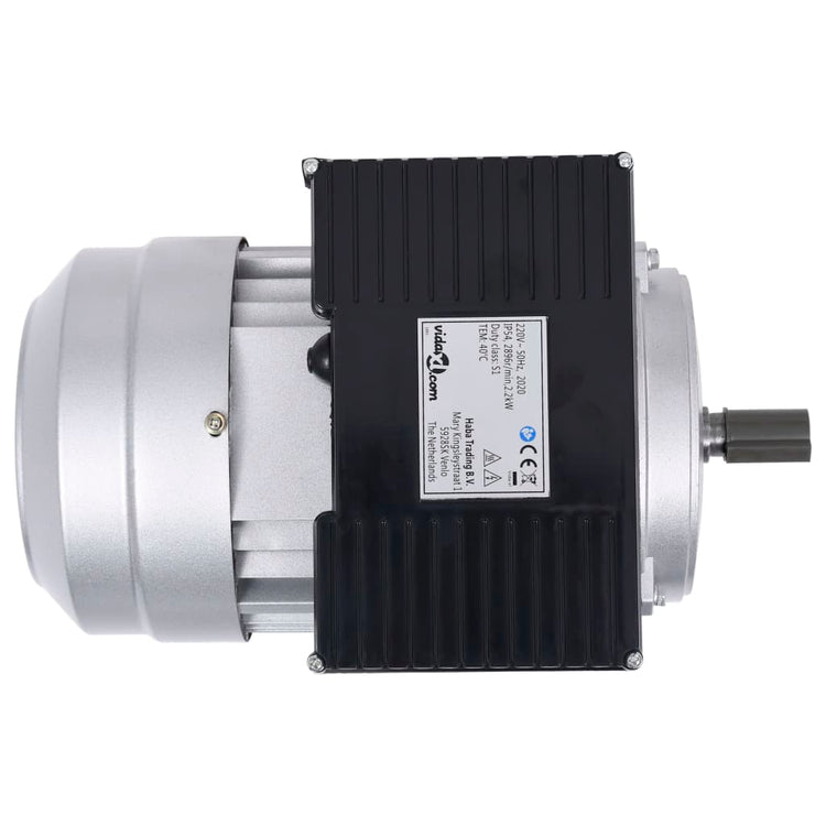 Vidaxl Motor électrique 1 phase 2,2 kW 3 HP 2-Polig 2800 RPM Aluminium