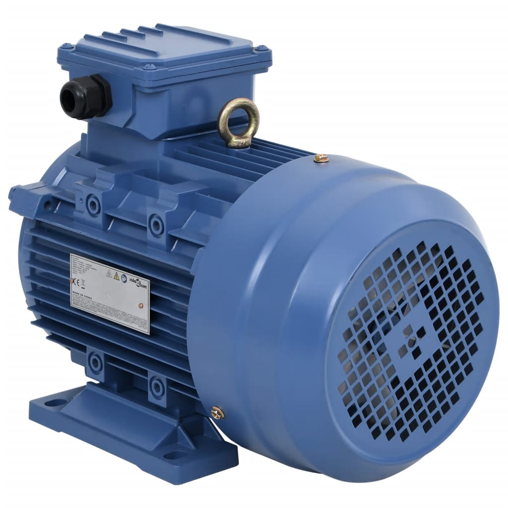 Vidaxl Motor électrique 3 phase 4 kW 5,5 HP 2-Polig 2840 RPM Aluminium