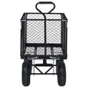 Chariot de jardin VidaXL 350 kg noir
