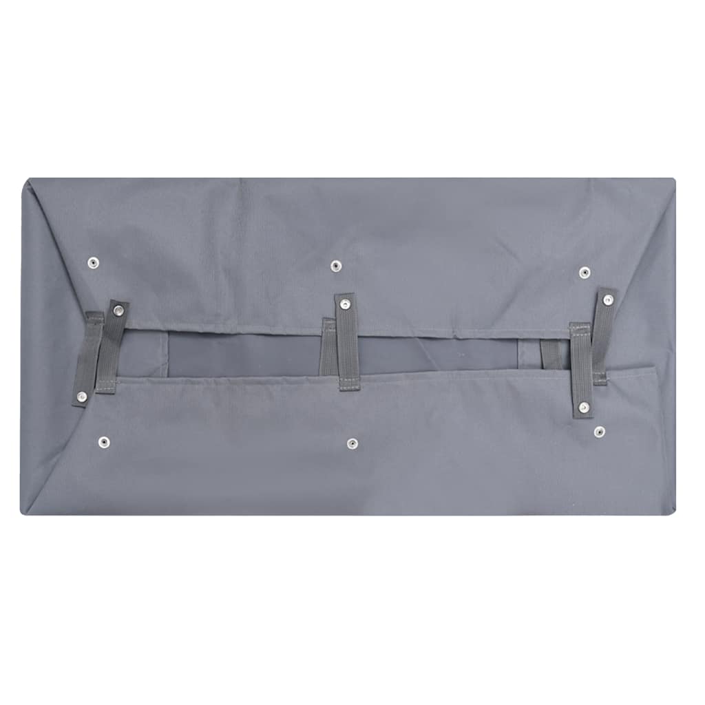 Vidaxl Voyage de 81x41x21 cm tissu gris foncé