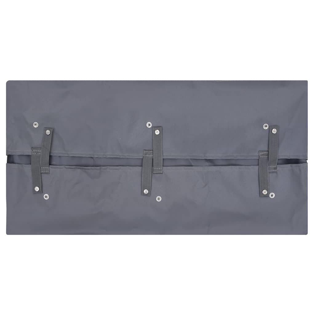 Vidaxl Travel Fronter 81x41x40 cm Tissu gris foncé