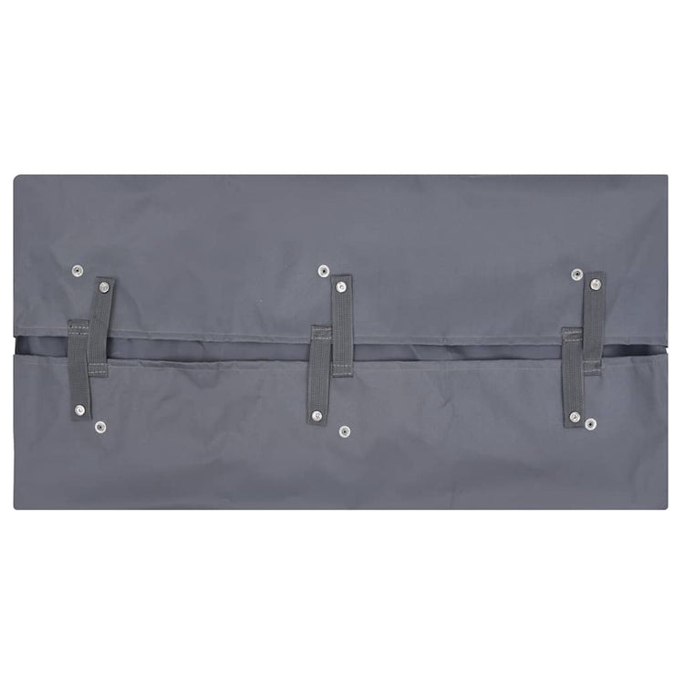 Vidaxl Travel Fronter 81x41x40 cm Tissu gris foncé