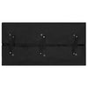 Vidaxl Travel Fronter 81x41x40 cm Tissu noir