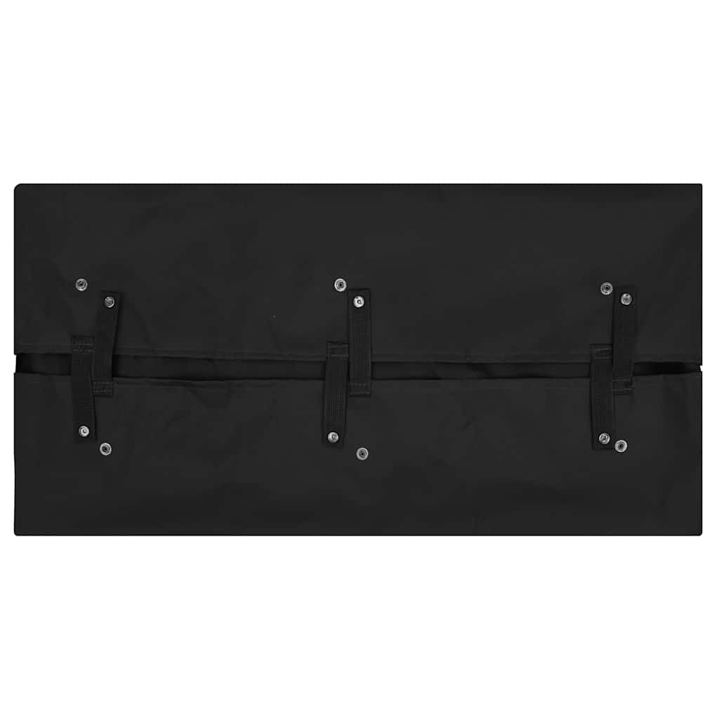 Vidaxl Travel Fronter 81x41x40 cm Tissu noir