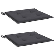 Vidaxl Garden Chair Cushions 2 ST 40X40X3 CM OXFORD Fabric Anthracite -Colored - afbeelding 3