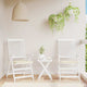 Coussins de chaise de jardin vidaxl 2 pcs 40x40x3 cm crème tissu oxford -colore
