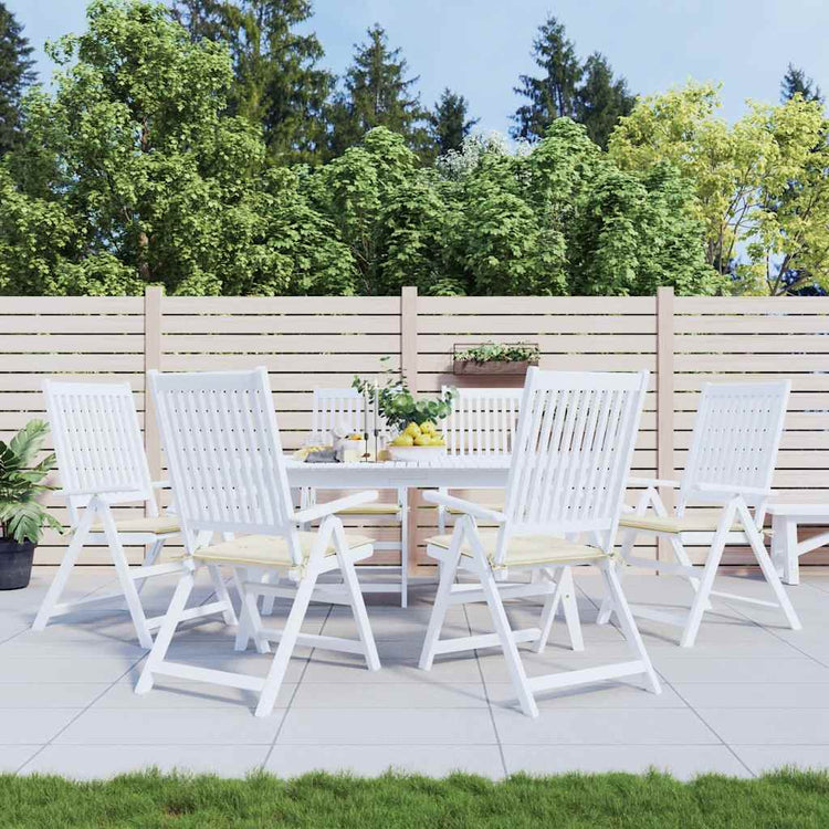 Coussins de chaise de jardin vidaxl 6 ST 40x40x3 cm