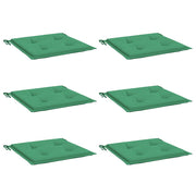 Vidaxl Garden Chair Cushions 6 ST 40X40X3 CM Oxford Fabric vert - afbeelding 3
