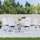 Coussins de chaise de jardin vidaxl 6 ST 40x40x3 cm Oxford tissu noir